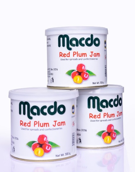 Macdo Red Plum Jam – 300g Tin