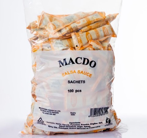 Salsa Sauce - Sachets 100 pcs by Macdough Foods