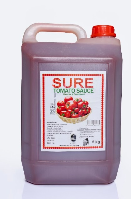 Sure Tomato Sauce – 5kg Jerrycan by Macdough Foods