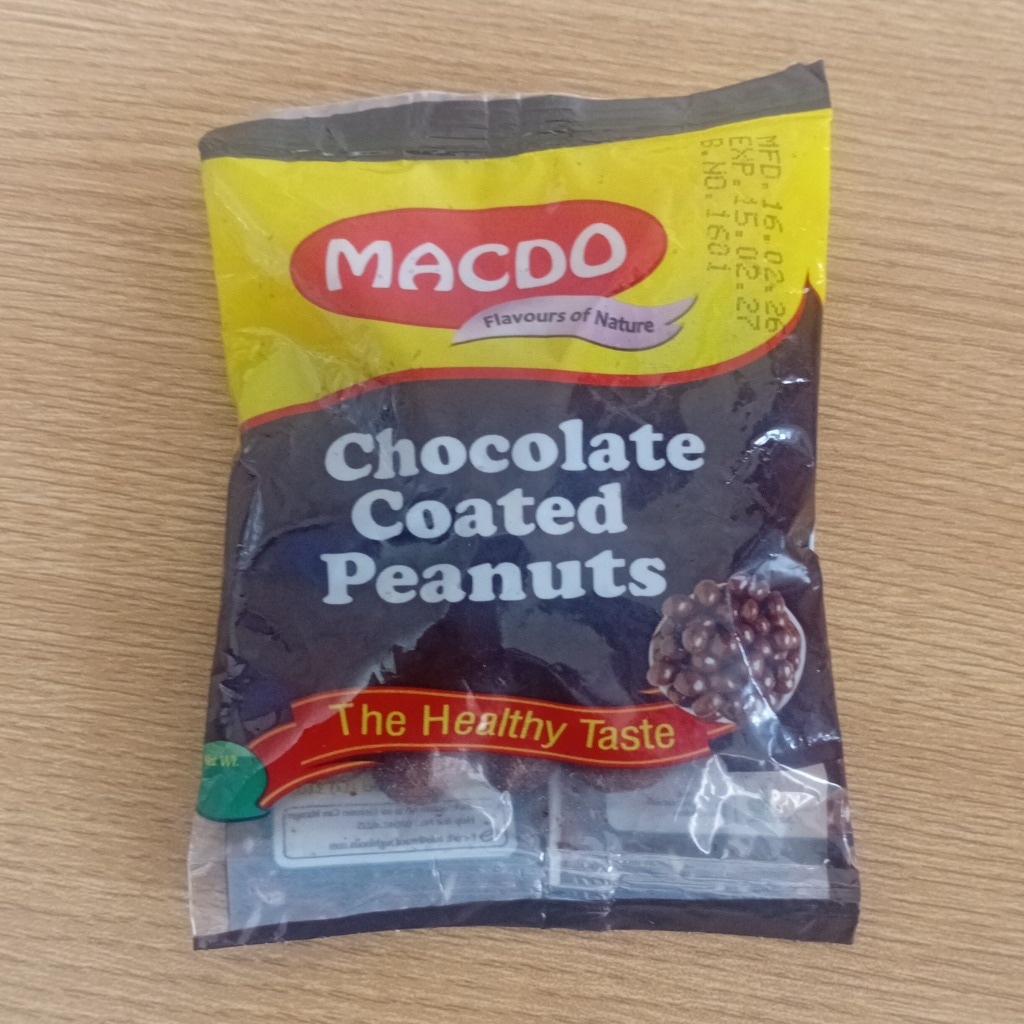 Macdo Chocolate Coated Peanuts by Macdough Foods